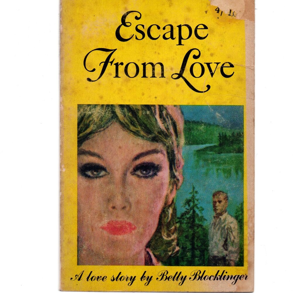 Vintage Mid-1960s Romance Novel - Escape From Love